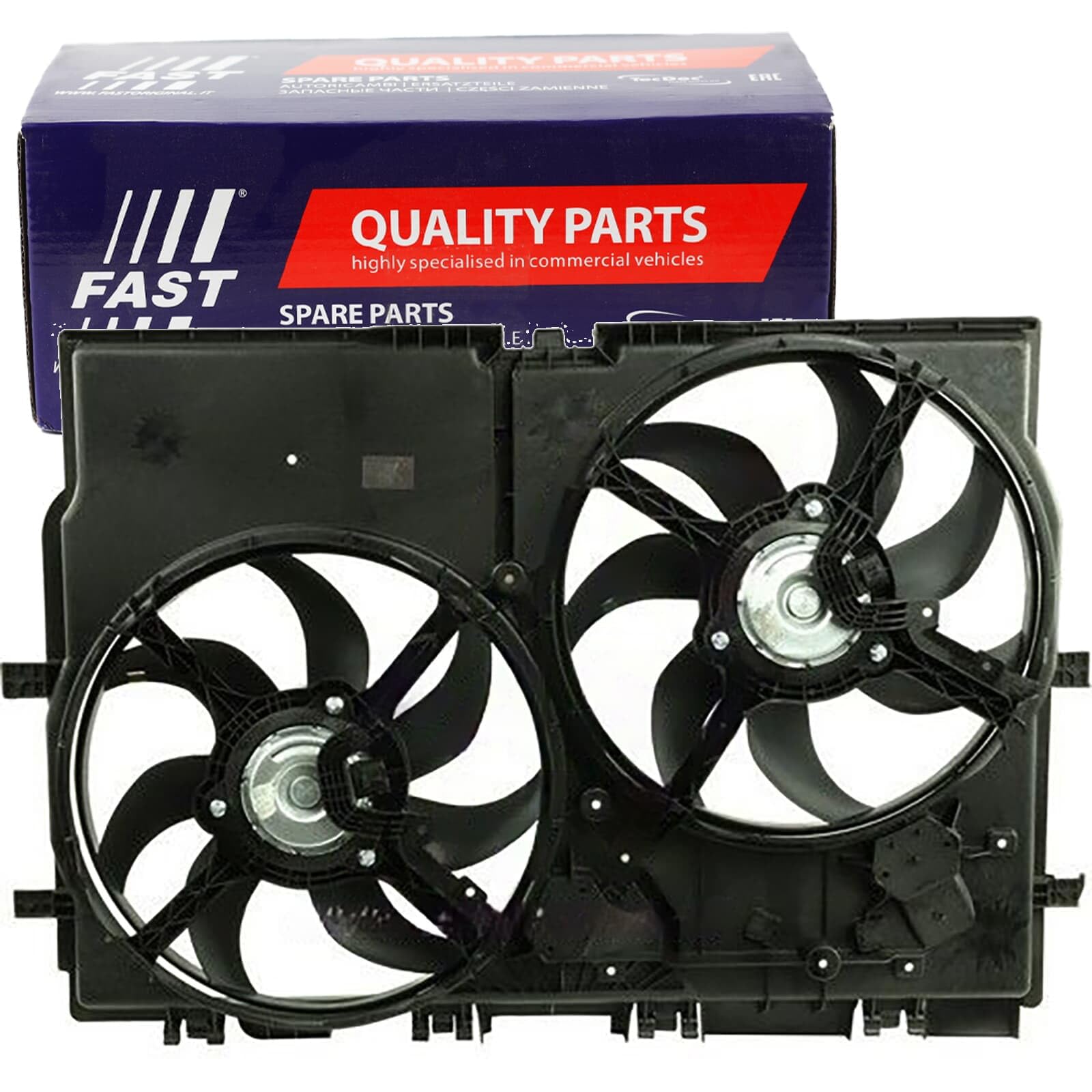 FAST Ventola, Raffreddamento motore FT56169 Compatibile con: FIAT DUCATO Bus, DUCATO Kasten, DUCATO Pritsche/Fahrgestell