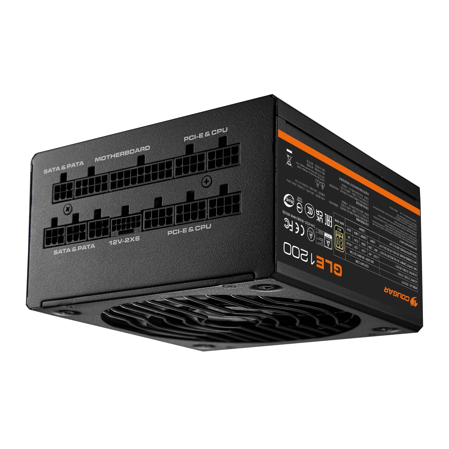 Cougar GLE ATX3.1 zasilacz w pełni modułowy 1000 W 80 Plus Gold (GLE 1000 W)