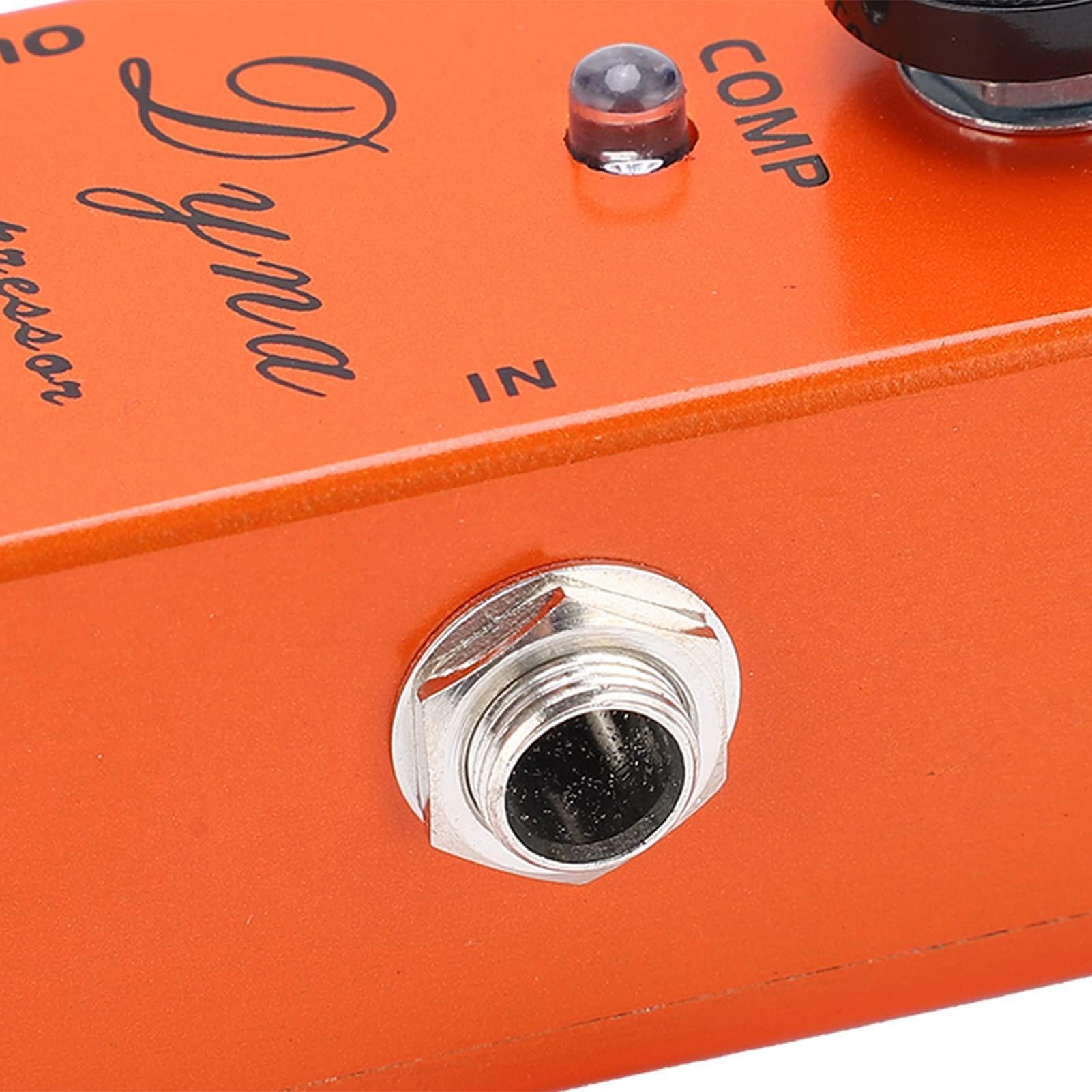 Pédale D'effets pour Guitare, Compresseur MXR True Bypass Pédale de Guitare Overdrive Vintage Réglable Accessoire D'instrument de Musique Réglable et Portable pour Guitare Électrique