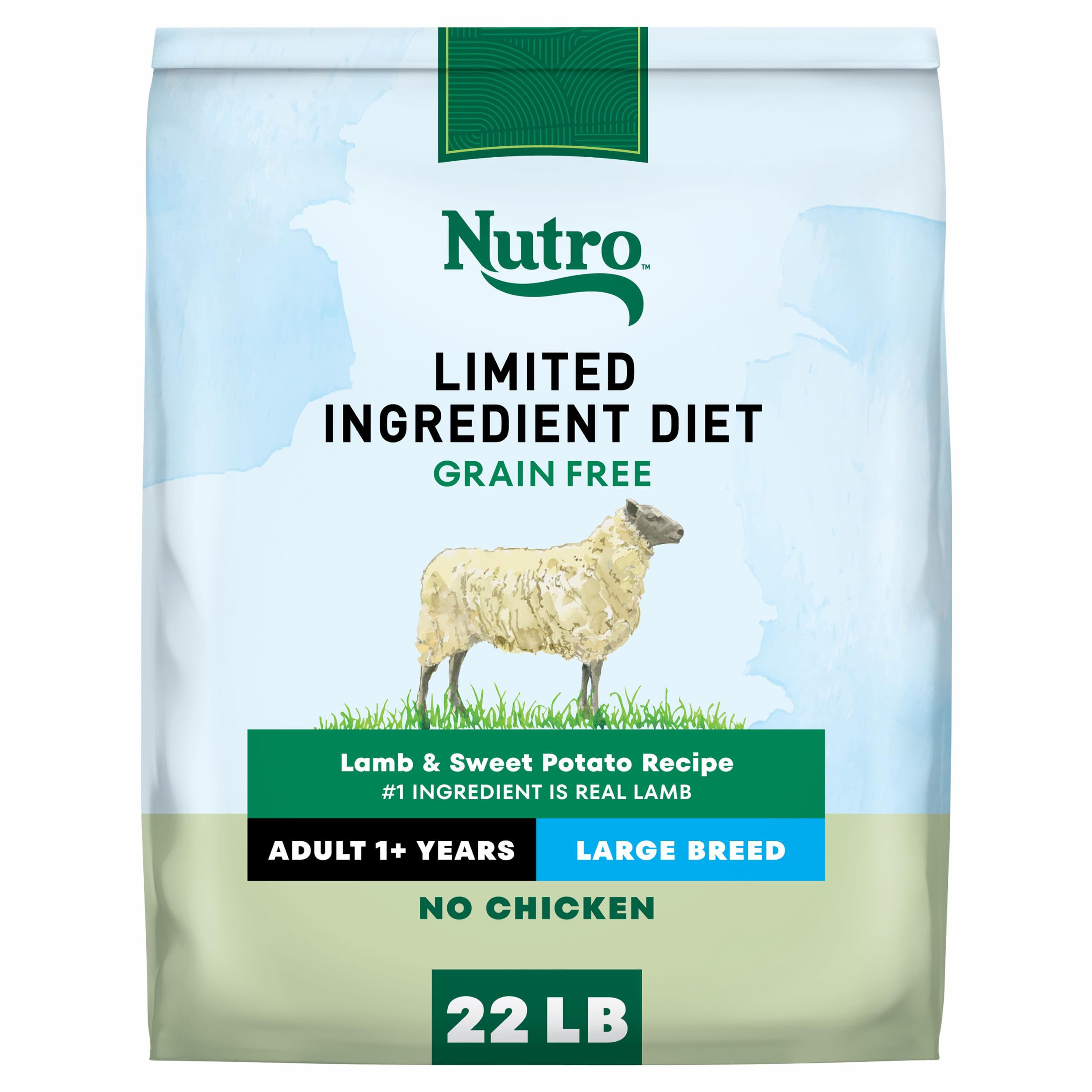 Nutro Limited Ingredient Diet Large Breed Dry Dog Food Lamb