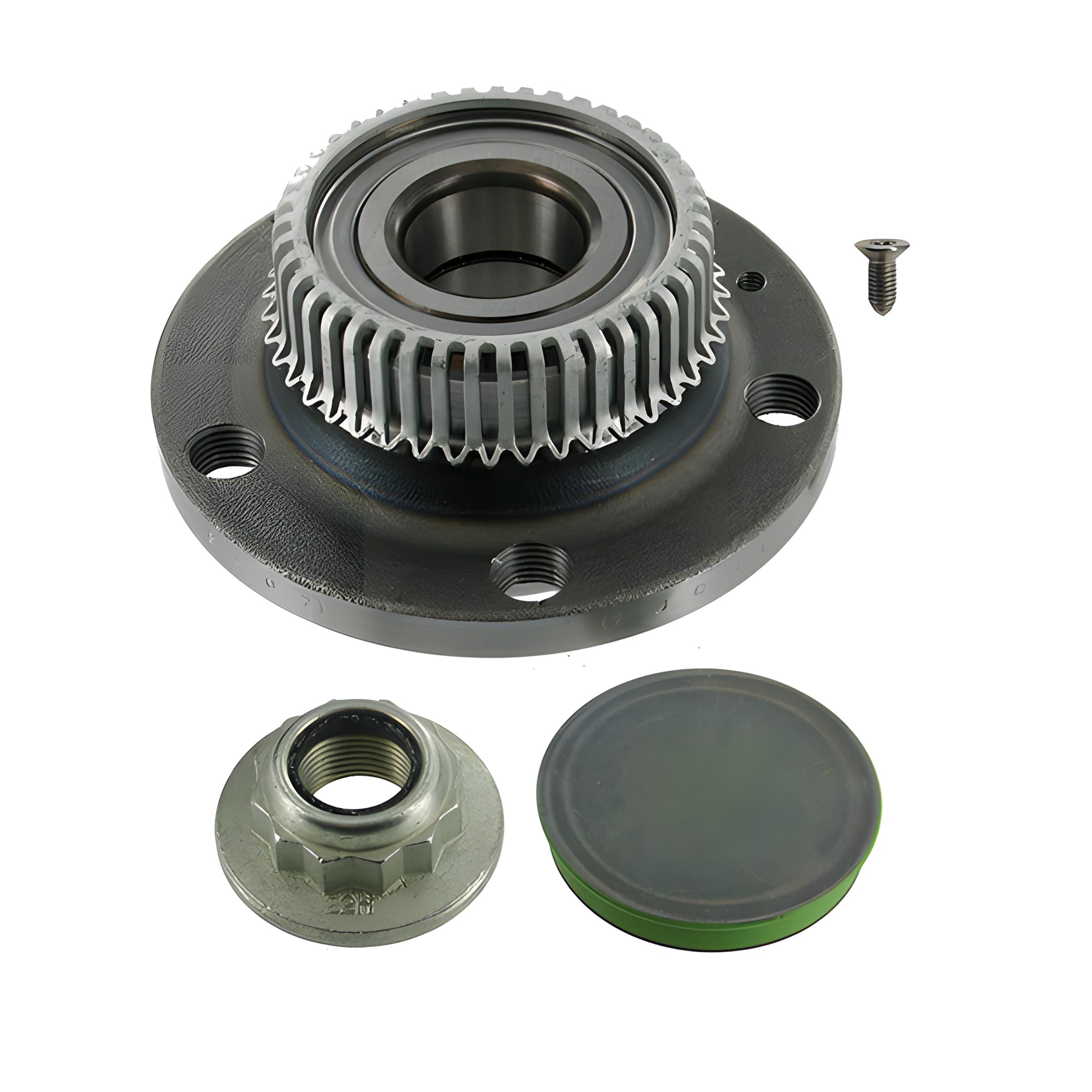 Wheel Bearing Kit With ABS Sensor Ring VKBA 3456 Rear Axle Position Height 73 mm Length 137 mm Width 131 mm - OE Quality