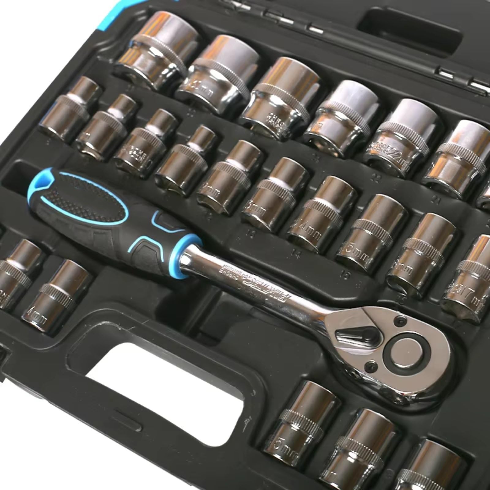 Set attrezzi da meccanico 32PCS Kit Di Strumenti Manuali 1/2 Drive Impact Socket Set Kit Di Strumenti Di Riparazione Auto La Meccanica Kit Di Strumenti Domestici Con Utensili Manuali