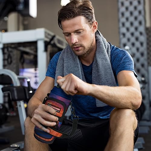 Miniatura 59 de NATURE PIONEOR Water Bottle Holder with Strap,Water Bottle Carrier Bag Sling Sleeve with Adjustable Shoulder Strap & Handle and Large Phone Pocket