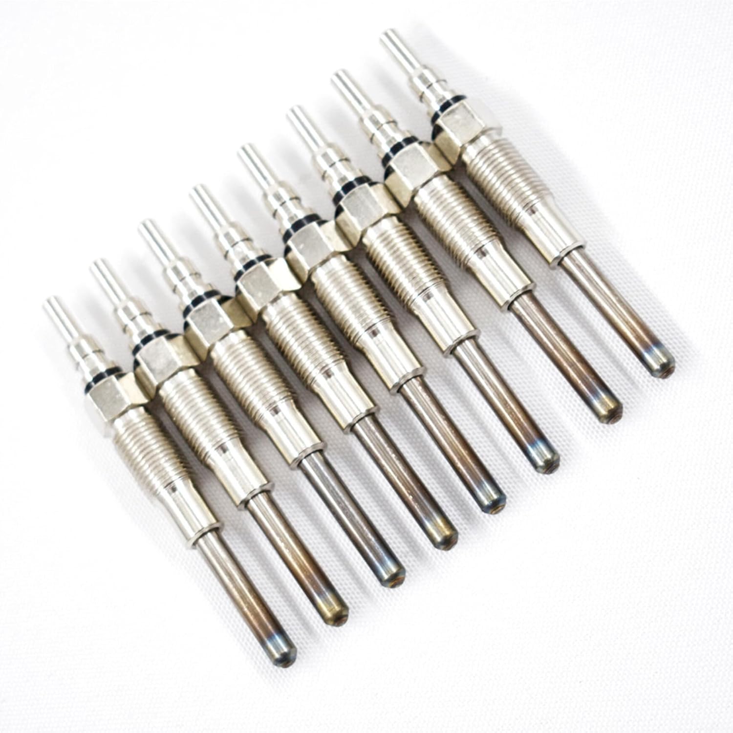 Silscvtt 8Pcs Diesel Glow Plug E2TZ12A342A Replacement for Ford F250 F350 E350 E250 7.3L