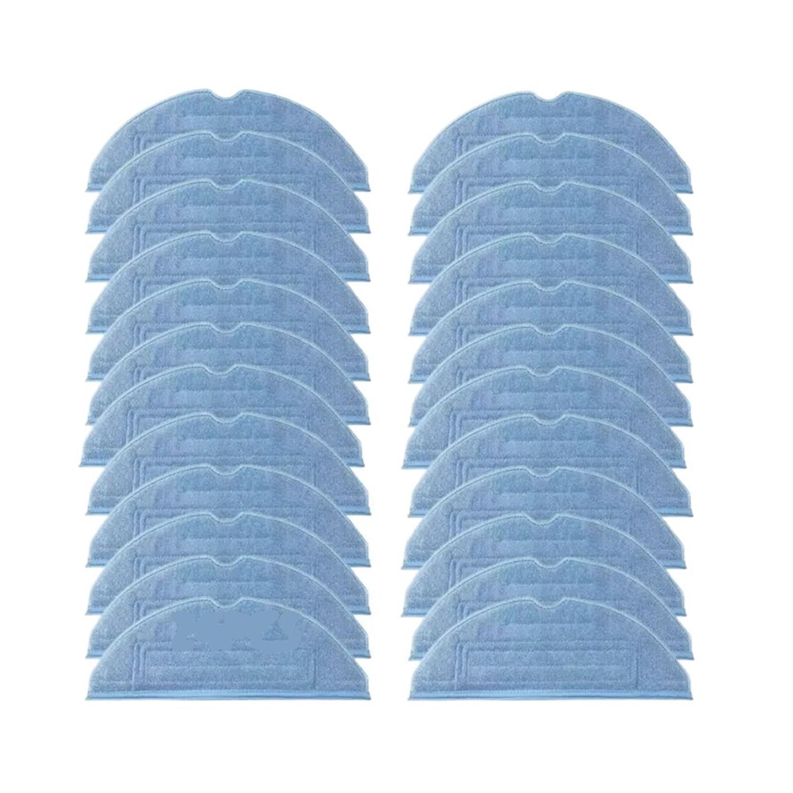 HIZON Vacuum Robot Replaceable Mop Cleaning Cloth Accessories，Compatible For Roborock， S7 Max S7 Maxv T7Splus(10 rpm)