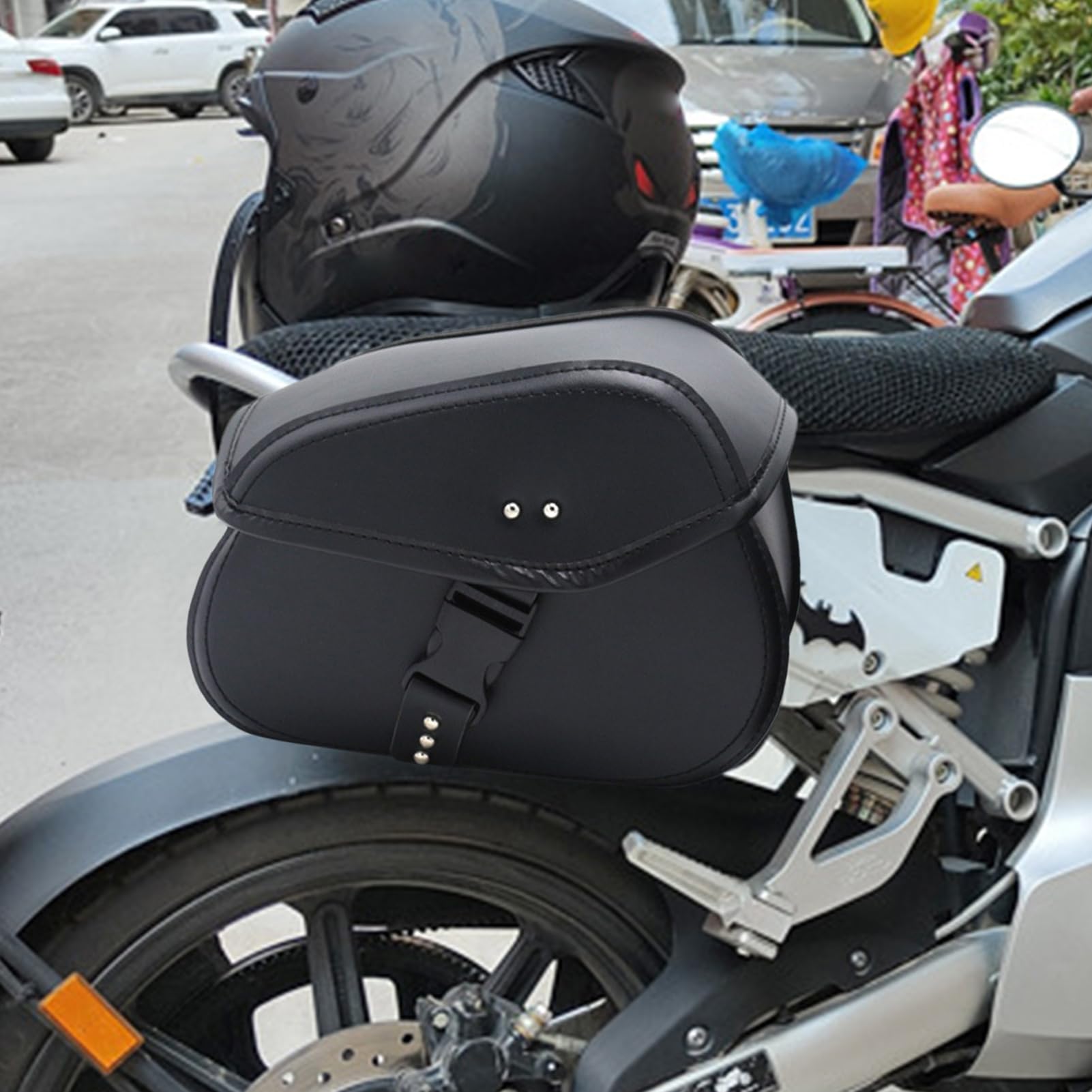 Sacs De Selle pour Motos Sac De Stockage pour Outils De Moto | Poche De Selle Grande Capacité Pour Moto