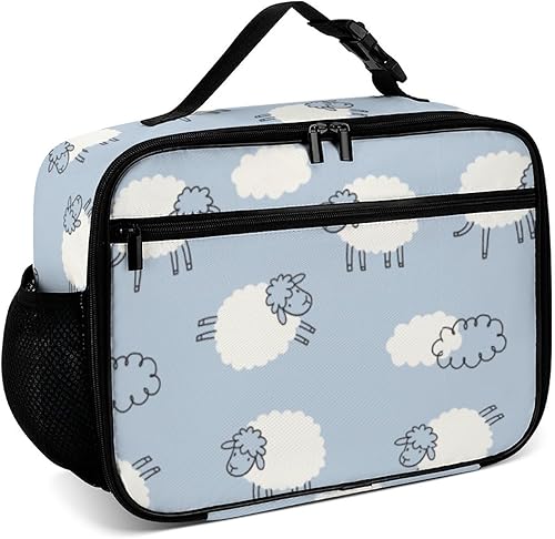 Miniatura 8 de Muishi Lonchera reutilizable con bonito oso de peluche, bolsa térmica para almuerzo, lonchera para comida y alimentos, bolsa de mano para mujeres,