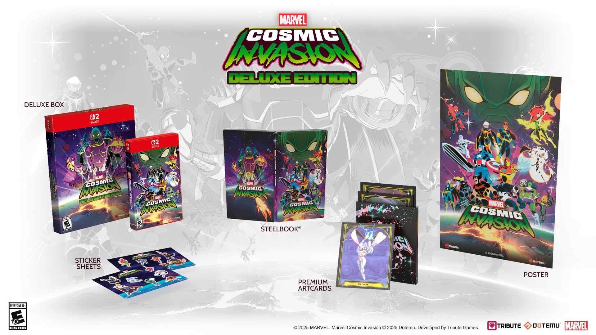 Marvel Cosmic Invasion Deluxe Ed - Nintendo Switch 2 - 2