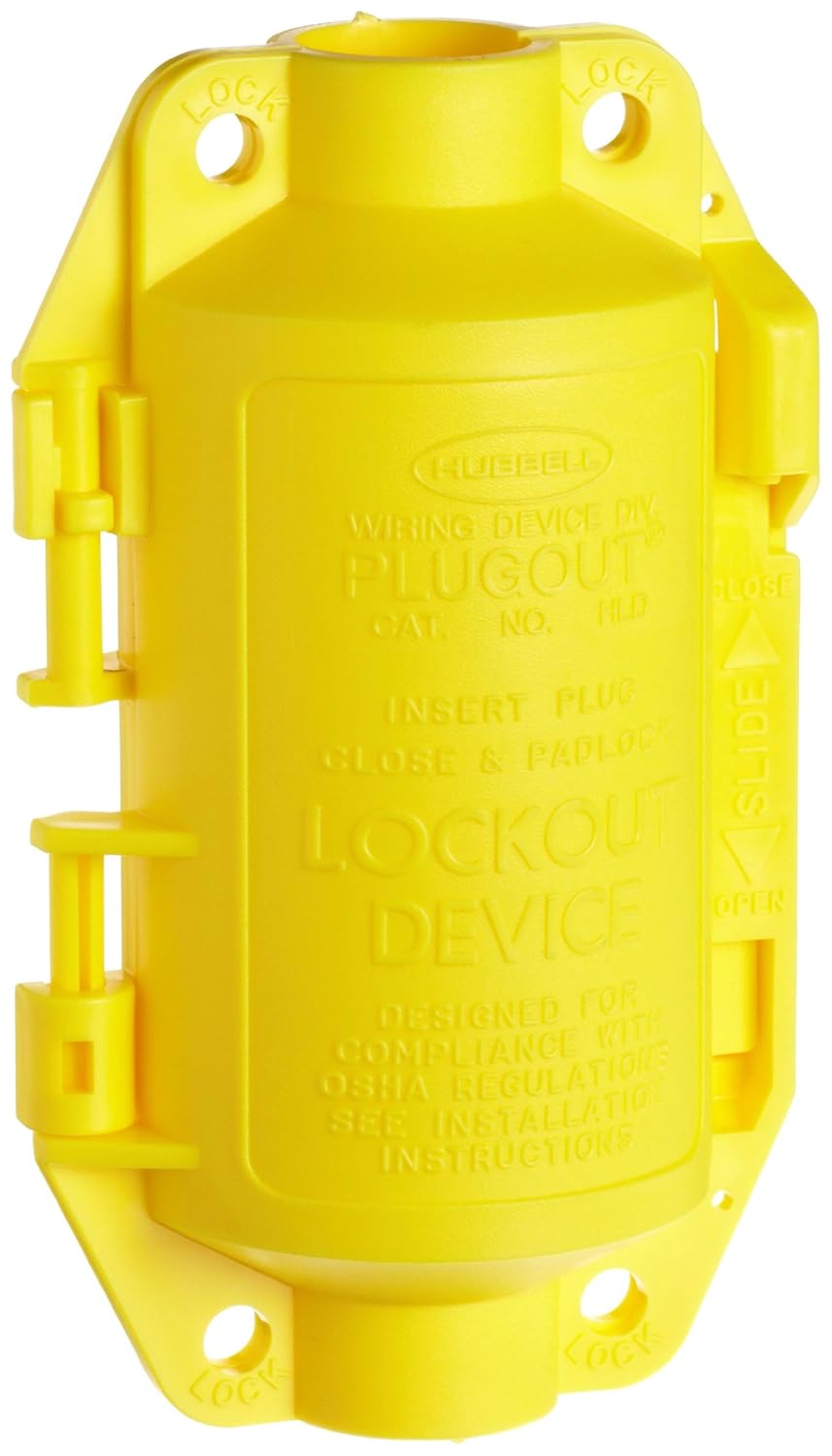 Brady - 65968 Hubbell Plug Lockout, Large