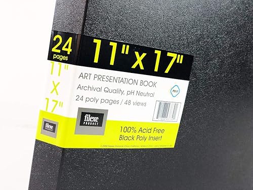 Miniatura 3 de Filexec Products Art - Cuaderno de presentación 24 páginas 93730 color negro