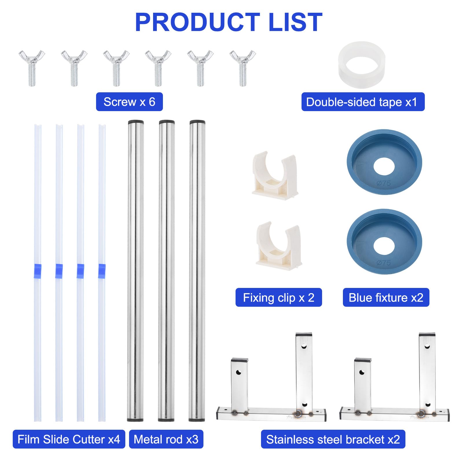 PATIKIL 17" Estensibile Avvolgi Erogatore Estensibile Pellicola Erogatore Scrivania Inossidabile Acciaio con 4pz Pellicola Slide Taglierina per 40cm Estensibile Avvolgibile