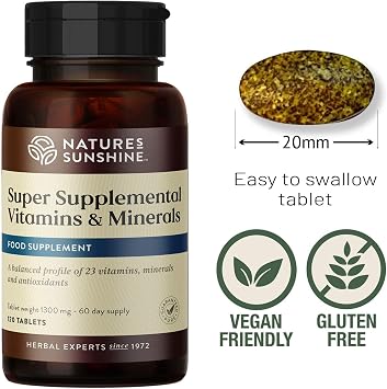 Super Supplemental Vitamins & Minerals (120)