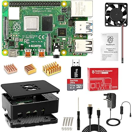CanaKit Raspberry Pi 4 4GB Starter Kit - 4GB RAM - CanaKit