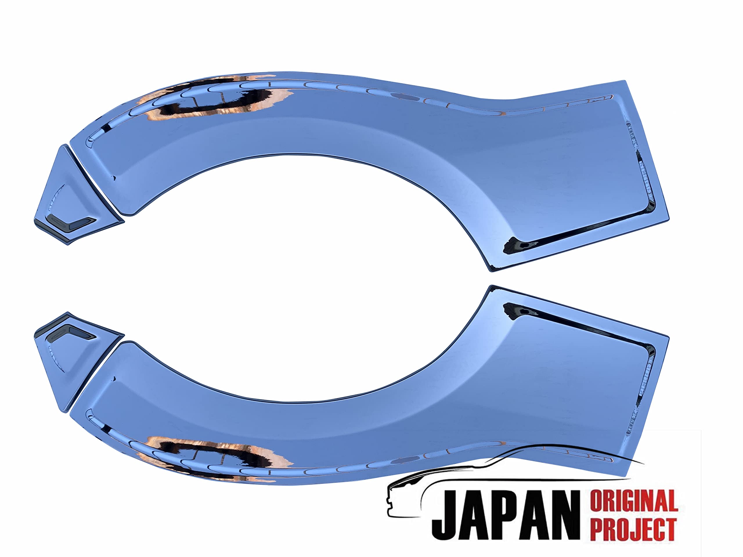 Amazon | 日野 デュトロ ワイド メッキ ドア ガーニッシュ フェンダー  