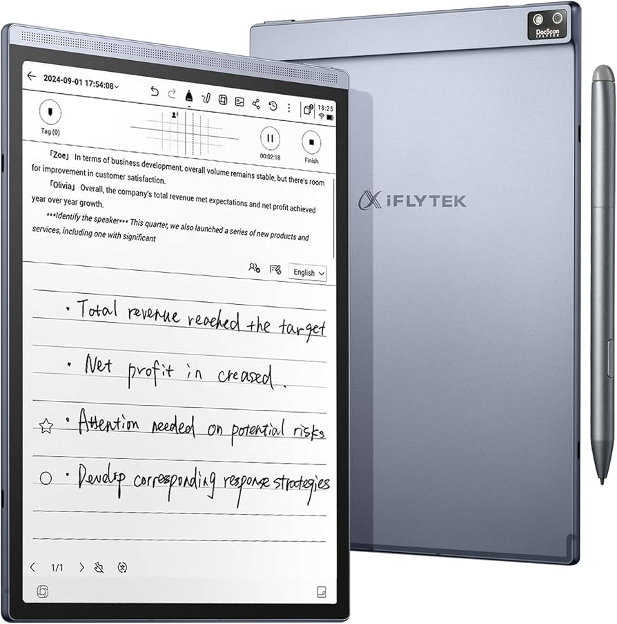 Amazon.co.jp: AINOTE Air 2、8.2インチAIノート取りタブレット、メモ