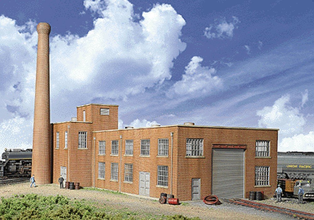 Cornerstone Walthers Series Kit 933-2902 HO Scale Machine Shop, Grey, 6 UK