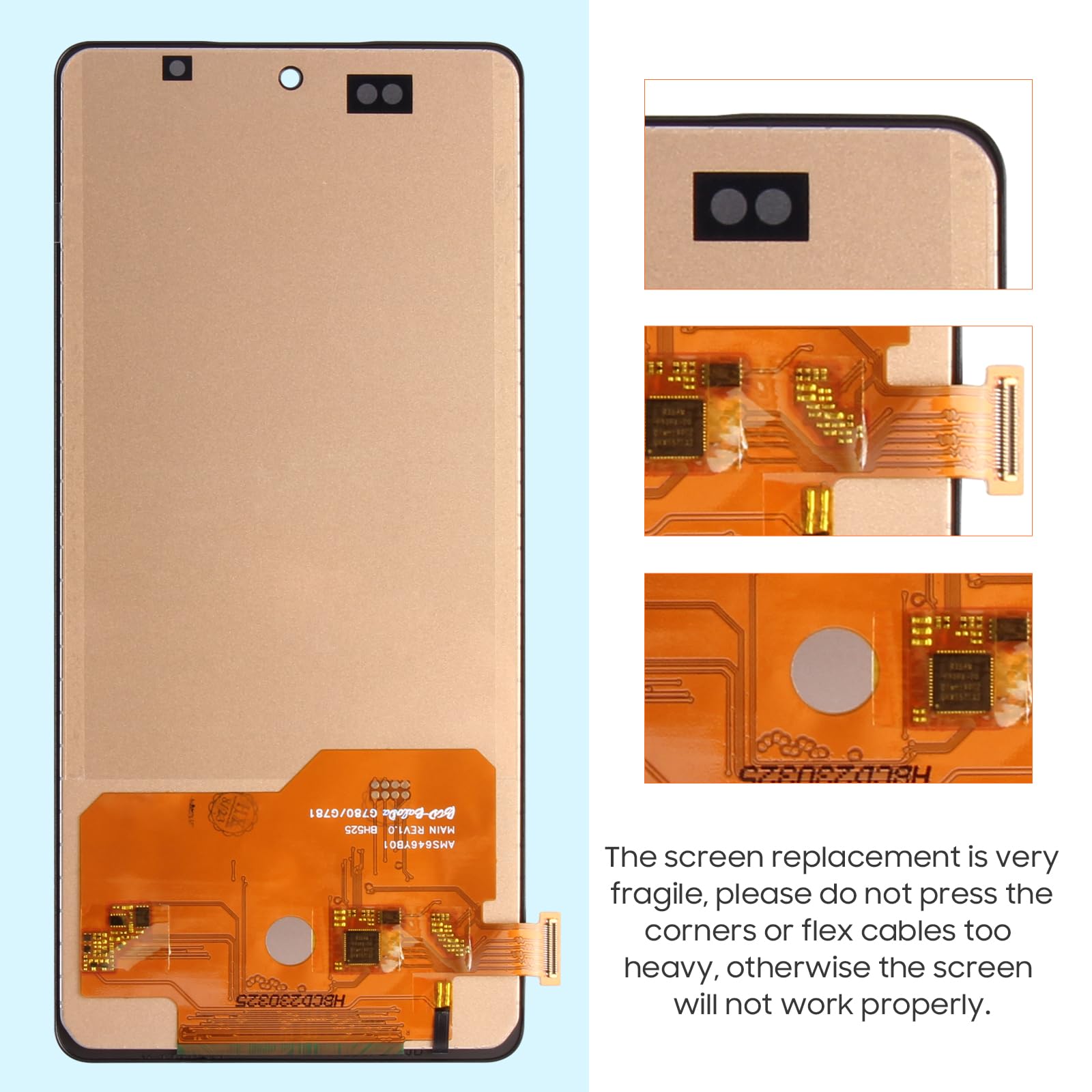 Amazon.com: LCD Display for Samsung Galaxy S20 FE 5G Screen