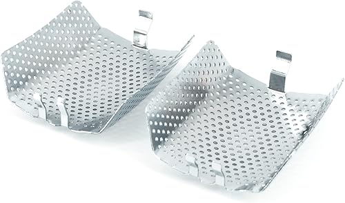 Miniatura 4 de Americruise - 1 par de protectores de freno de pinza delantera cromada para Harley Touring, Road King, Electra Street Glide FLHT, FLHX y modelos