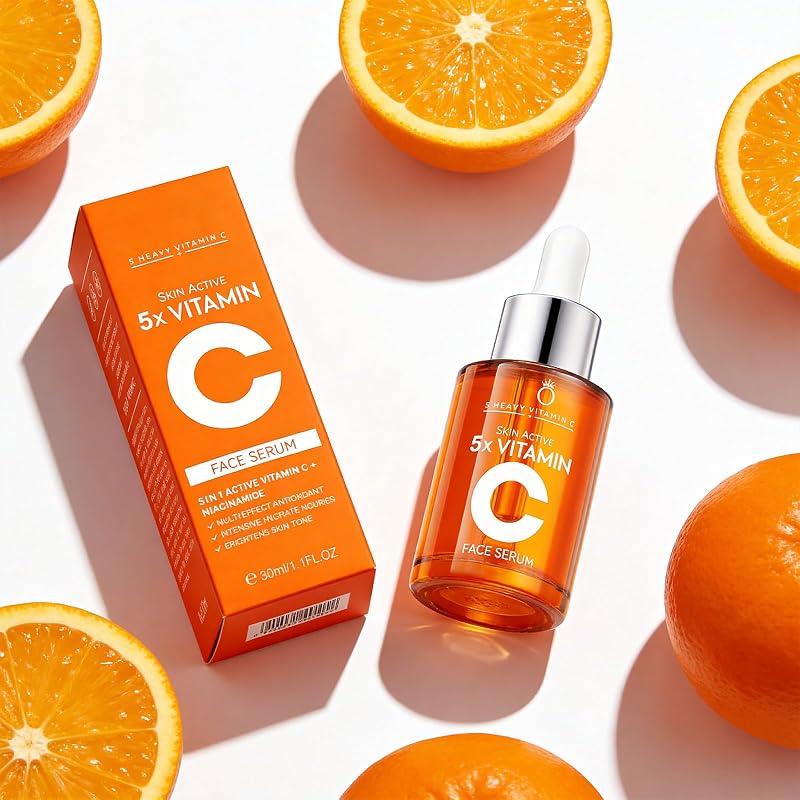 Sérum facial Generic com Vitamina C 20%, ácido hialurônico e aminoácidos