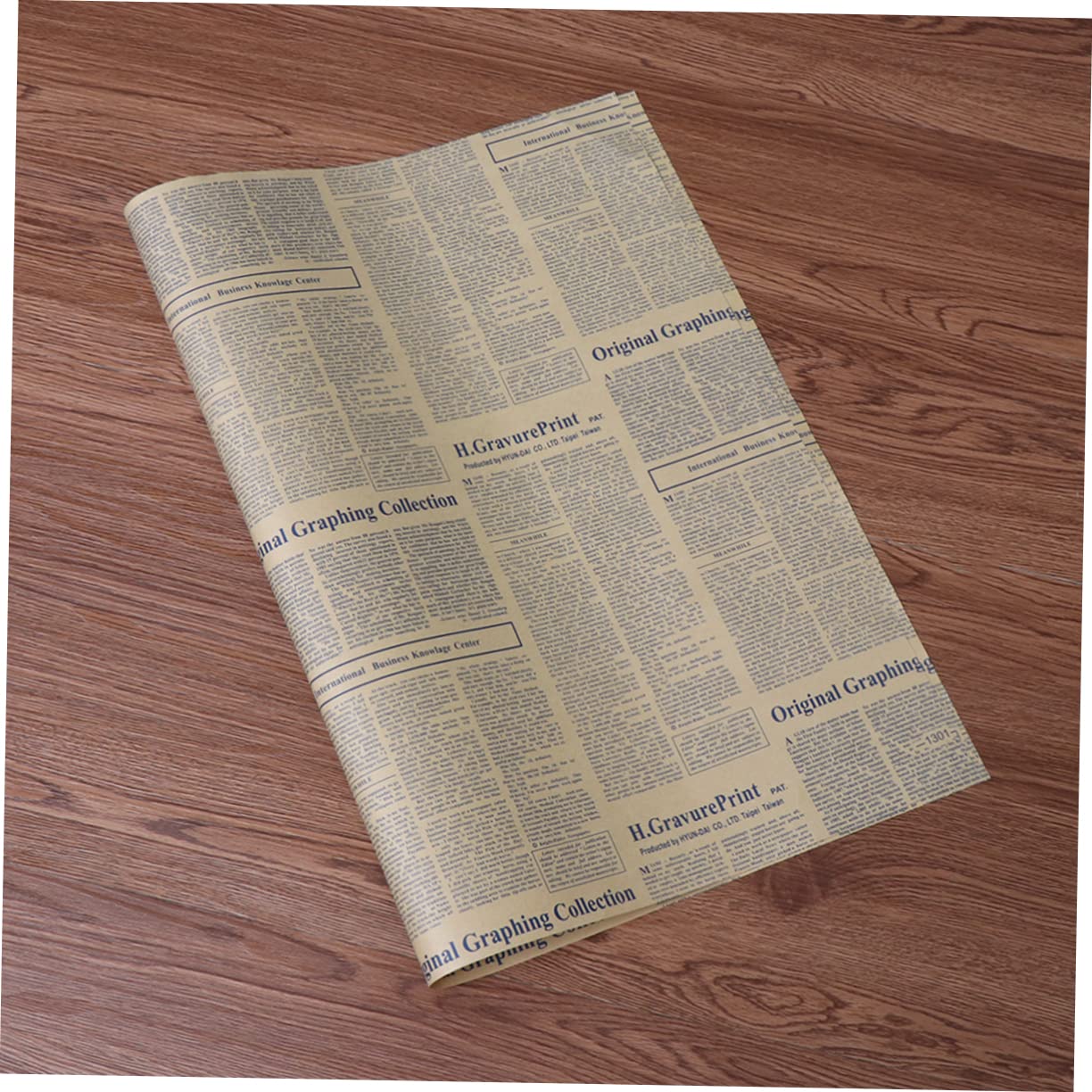 Beavorty Retro-geschenkpapier Aus Zeitungspapier 40 Blatt Kraftpapier-verpackungen Für Blumen Vielseitige Verpackung Für Partygeschenke Bastelarbeiten