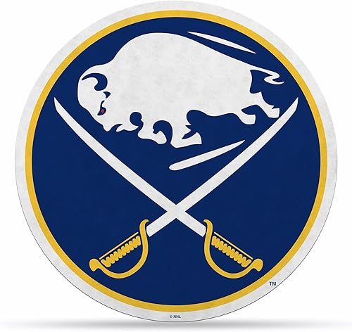 Miniatura 6 de NHL Rico Industries - Banderín de corte en forma de banderín, decoración del hogar y sala de estar, fieltro suave EZ para colgar