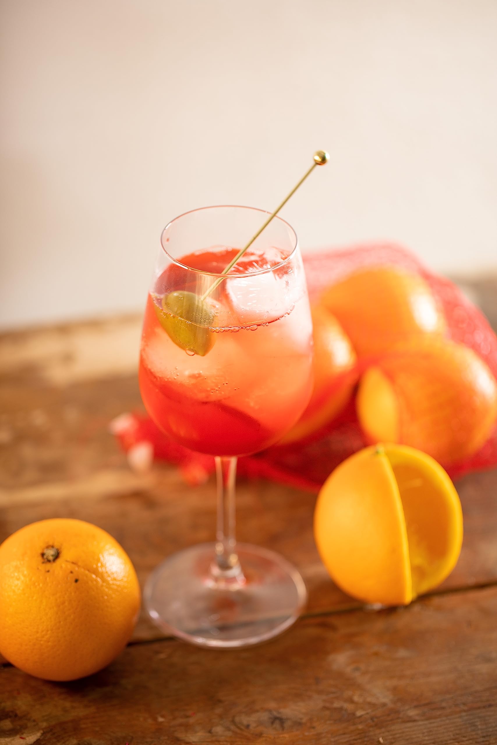 Amàrico Rosso – Aperitivo Analcolico Italiano 50cl | Bitter Analcolico per Spritz | Note di Ciliegia e Pompelmo