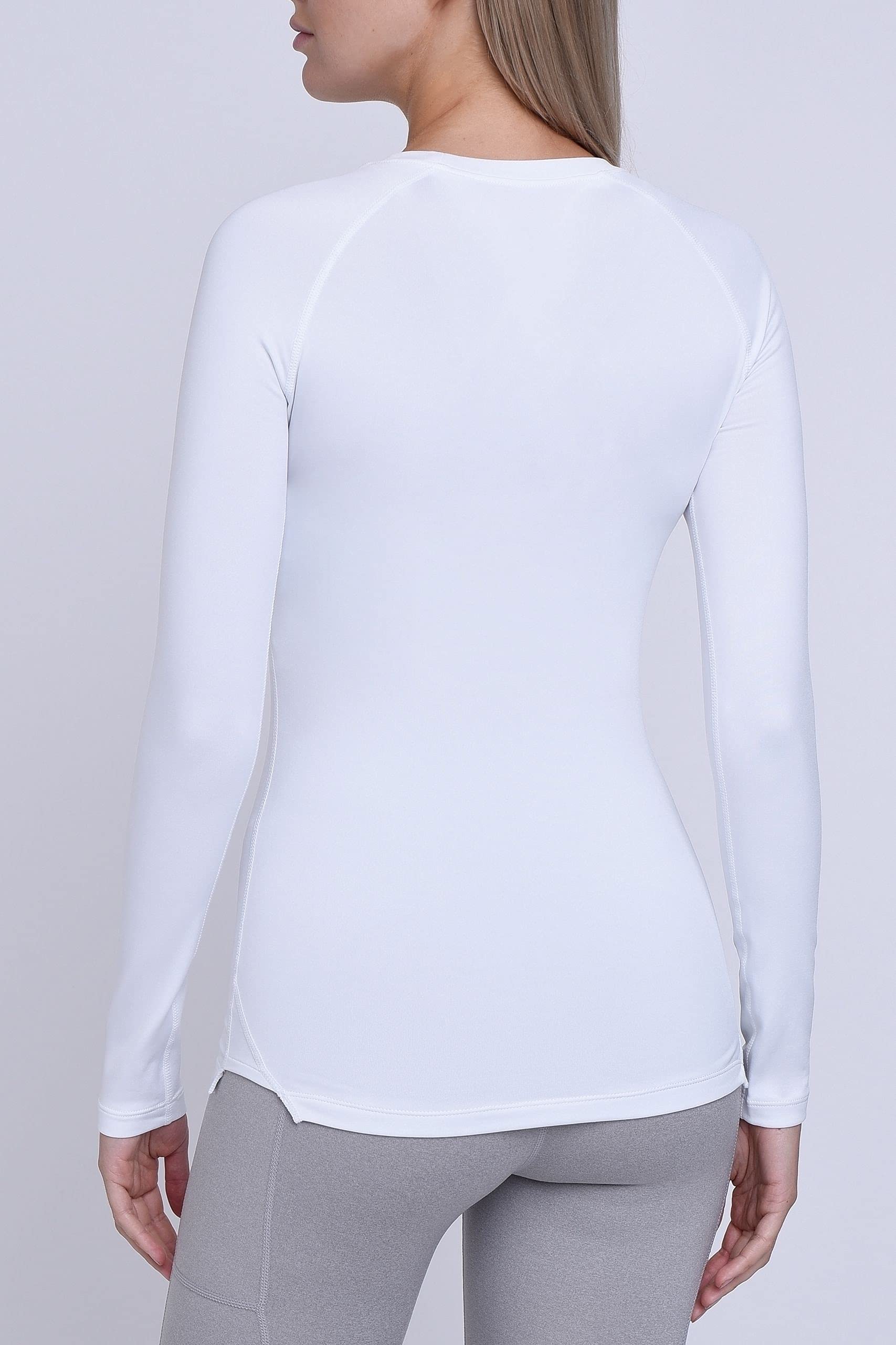 TCA SuperThermal Maglia Termica Donna Manica Lunga - Intimo Termico Donna Invernale - Maglietta Termica Sportiva - Maglie Termiche - Maglia Intima Quickdry - Abbigliamento Termico