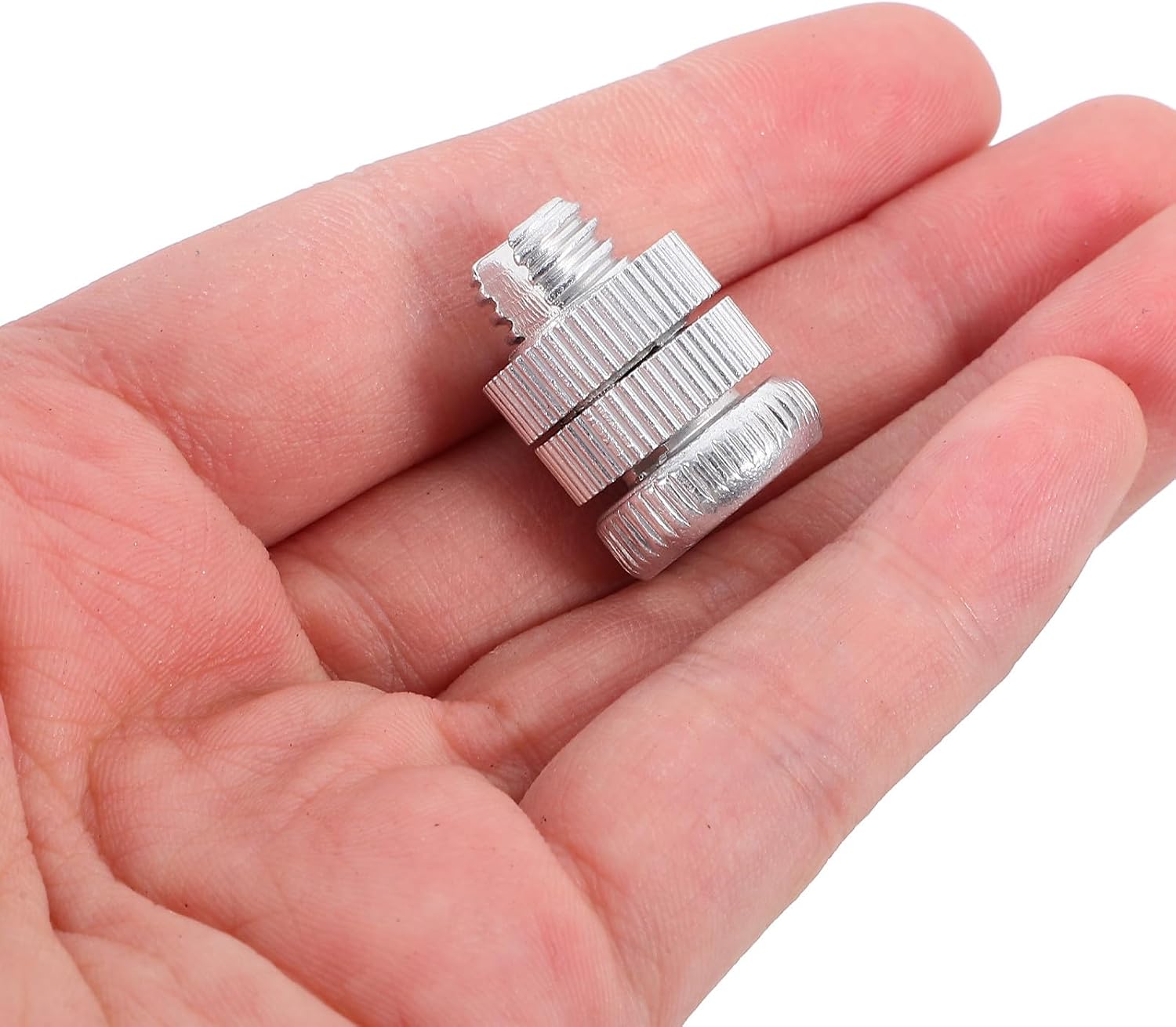 GLEAVI 10pcs Aluminium Alloy Electric Fence Wire Connection Split Bolt Clamp, Wire Fence Connector for Outdoor Fencing and Gate Accessories