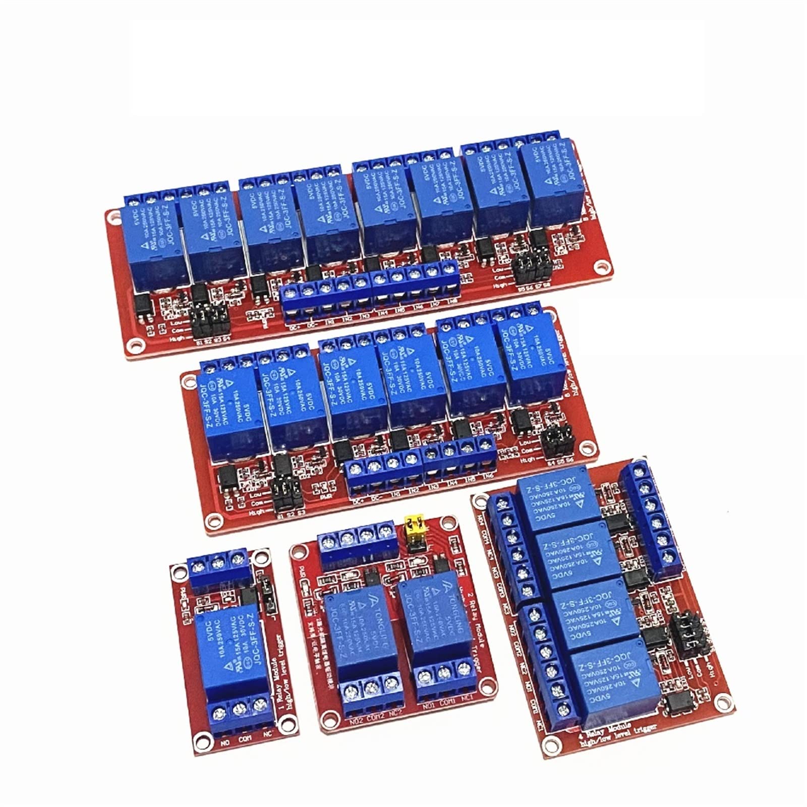 Module de relais 12V 6 canaux haut bas niveau déclencheur double optocoupleur isolement 1 pièces