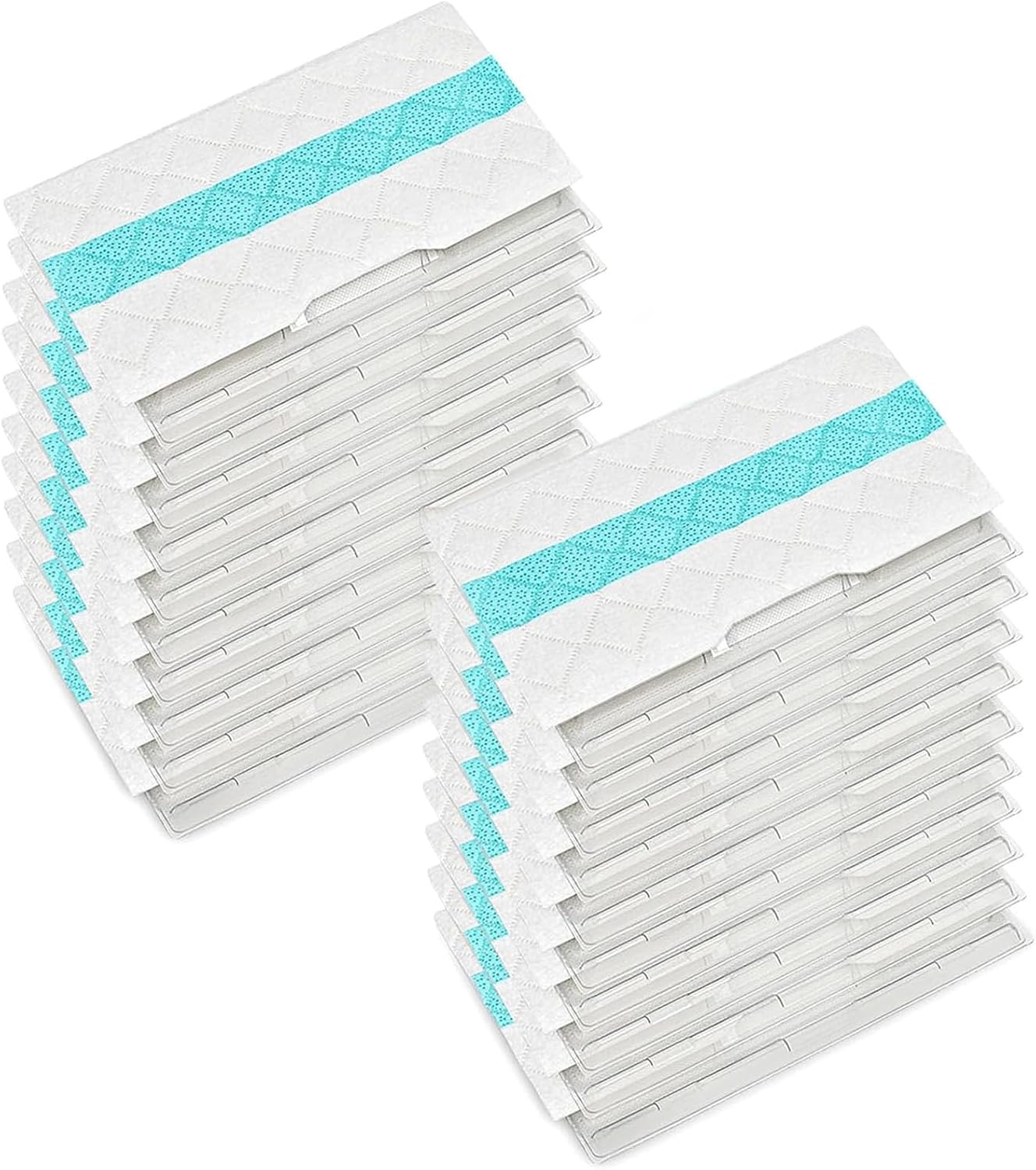Replacement Pads for Shark VACMOP VM252 VM200 VM190 VM250 VM251 VM200C VM252C QM250 VC205,20 Pcs Disposable Vac Mop Pads Refills