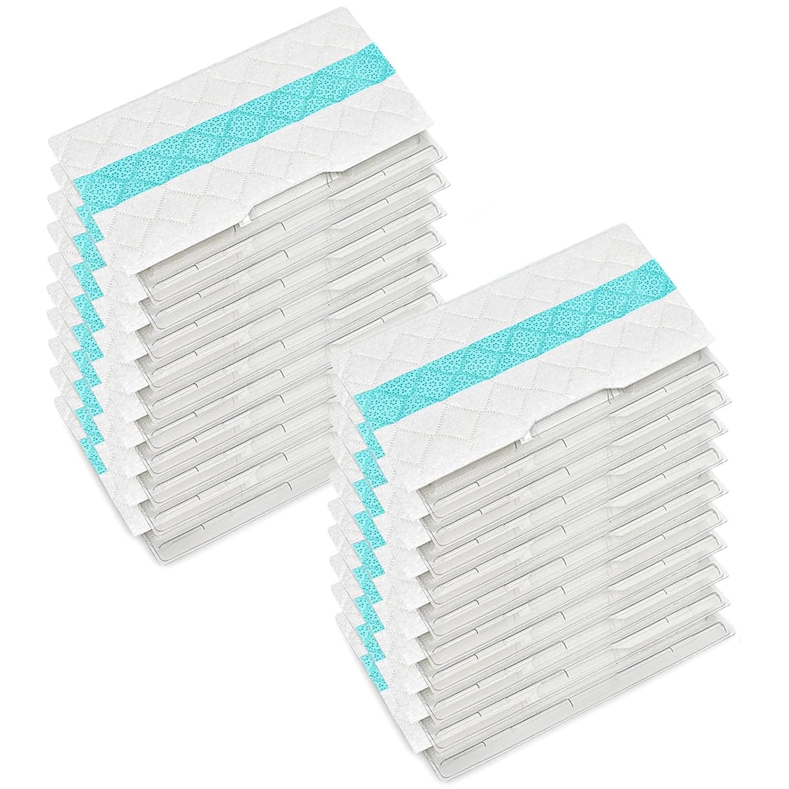Replacement Pads for Shark VACMOP VM252 VM200 VM190 VM250 VM251 VM200C VM252C QM250 VC205,20 Pcs Disposable Vac Mop Pads Refills - 1