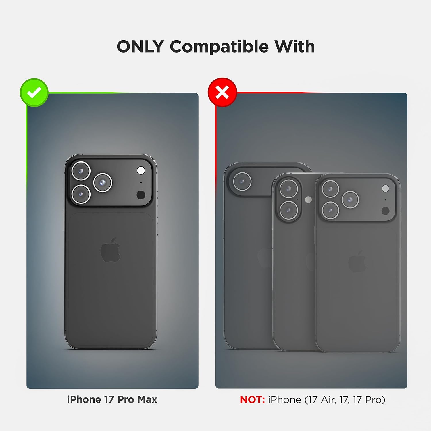 Encased Rugged Case for iPhone 17 Pro Max with Belt Clip and Built-in Screen Protector (Falcon Series) Full-Body Cover with Phone Holster, Compatible with MagSafe (Black) - Image 8