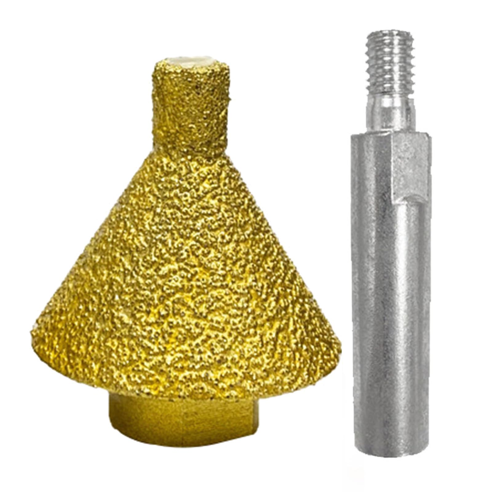 Tsophreniq 38Mm With Extension Beveling Chamfer Bit Extended Shank Countersink Deburring Tool For Efficient Hole Chamfering Detailed Drilling Work Hole Deburring Tool