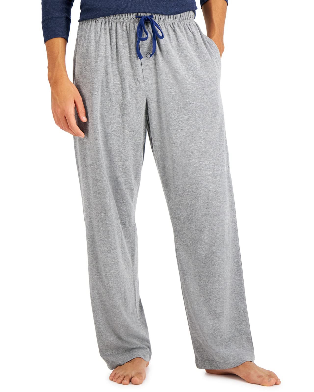 HanesMen's X-Temp Jersey Cotton Pajama Pants, Loungewear with Pockets, Extended Sizes