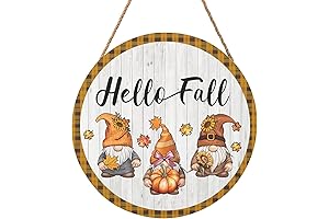 Hello Fall Sign for Front Door
