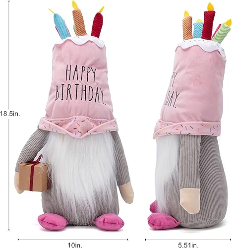 Miniatura 2 de Rae Dunn Gnomo de cocina  Decoración del hogar  Figura de peluche escandinava sueca y nórdico Tomte Nisse  Elfo de 19 pulgadas con adorno de barba