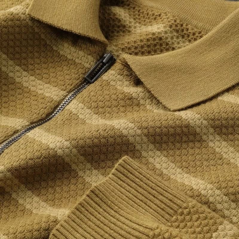 Pull coréen chaud à fermeture éclair pour homme actif en hiver - 7