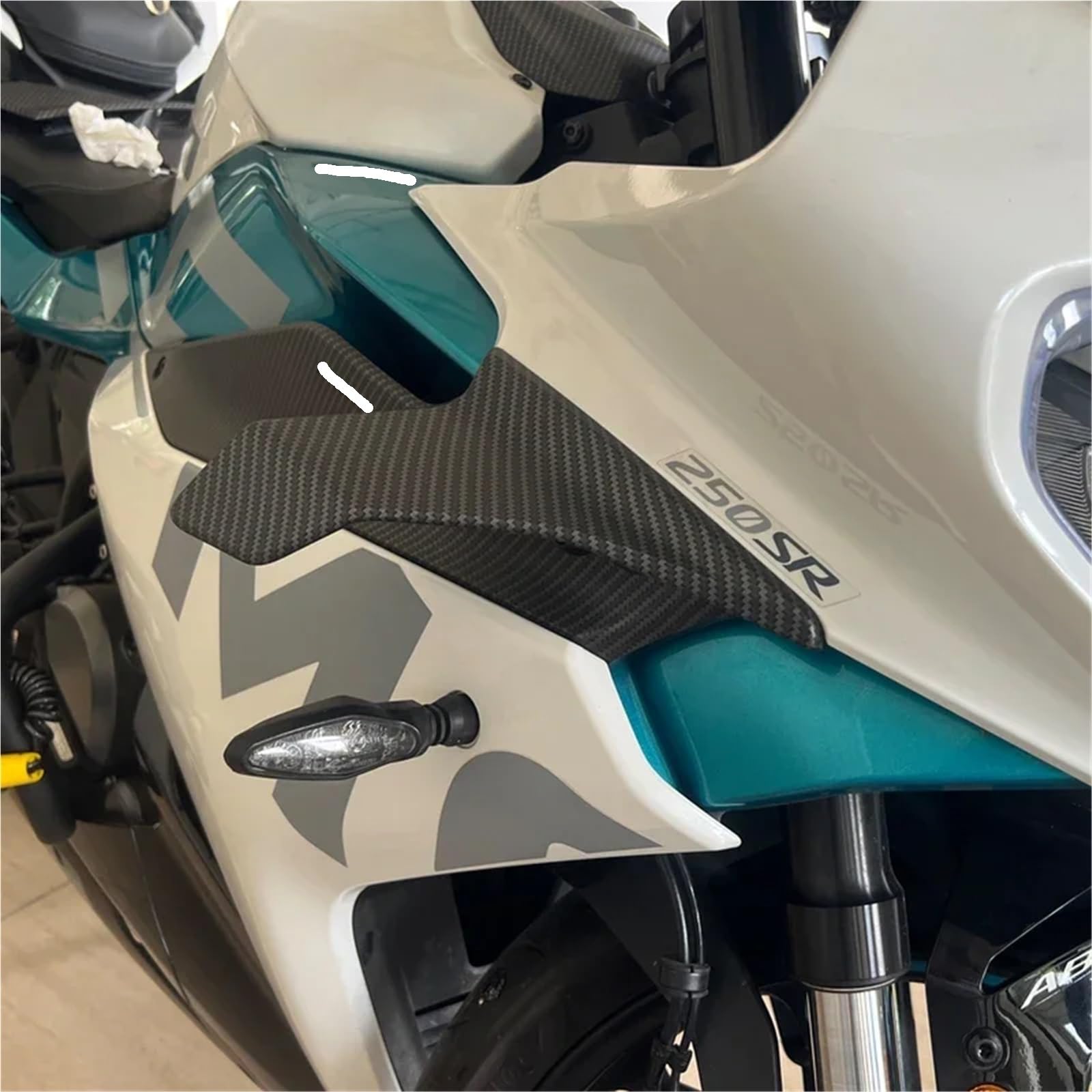 Rear Fairing Seat Cowl Do CF250SR CF 250SR 250 SR Side Naked | Fairing Tail Cover Downforce Spoilers Fixed Boczny panel owiewki motocykla