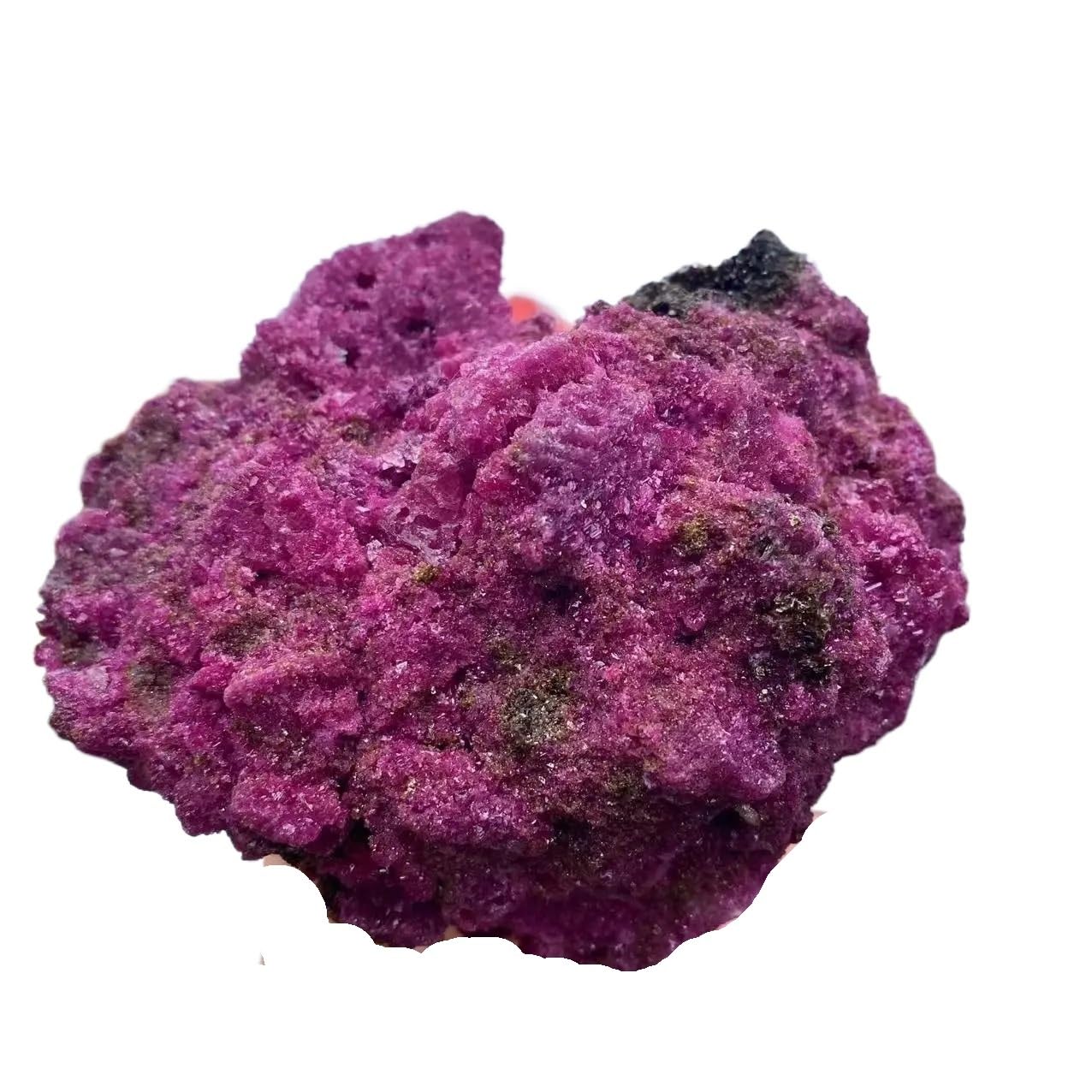AARTERZZA 1pc 210-300g Rubies Pyrite Symbiotic Crystals Gems Gifts Decoration