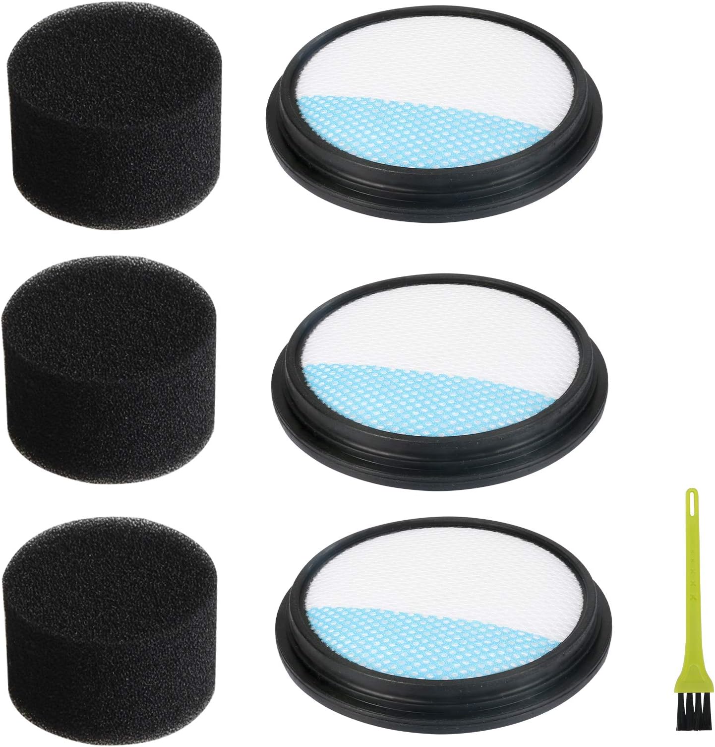 LINGSFIRE Vax Blade 32V Filter Kit, 3 Pack Blade 32V Blade 24V Replacement Filters for Vax TBT3V1B1, TBT3V1B2, TBT3V1H1, TBT3V1F1,TBT3V1P1, TBT3V1P2, TBT3V1T1, TBT3V1T2 Vacuum Cleaner Accessories