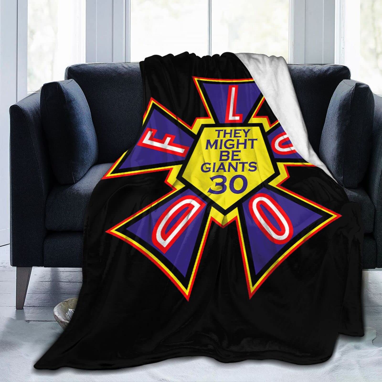 Amazon.com: EUGENEHW They Might Rock be Giants Band Throw Blanket Flannel  Printed Super Soft Blanket Full Size Bed for Sleepers Sofa Bed 80x60 :  Home u0026 Kitchen