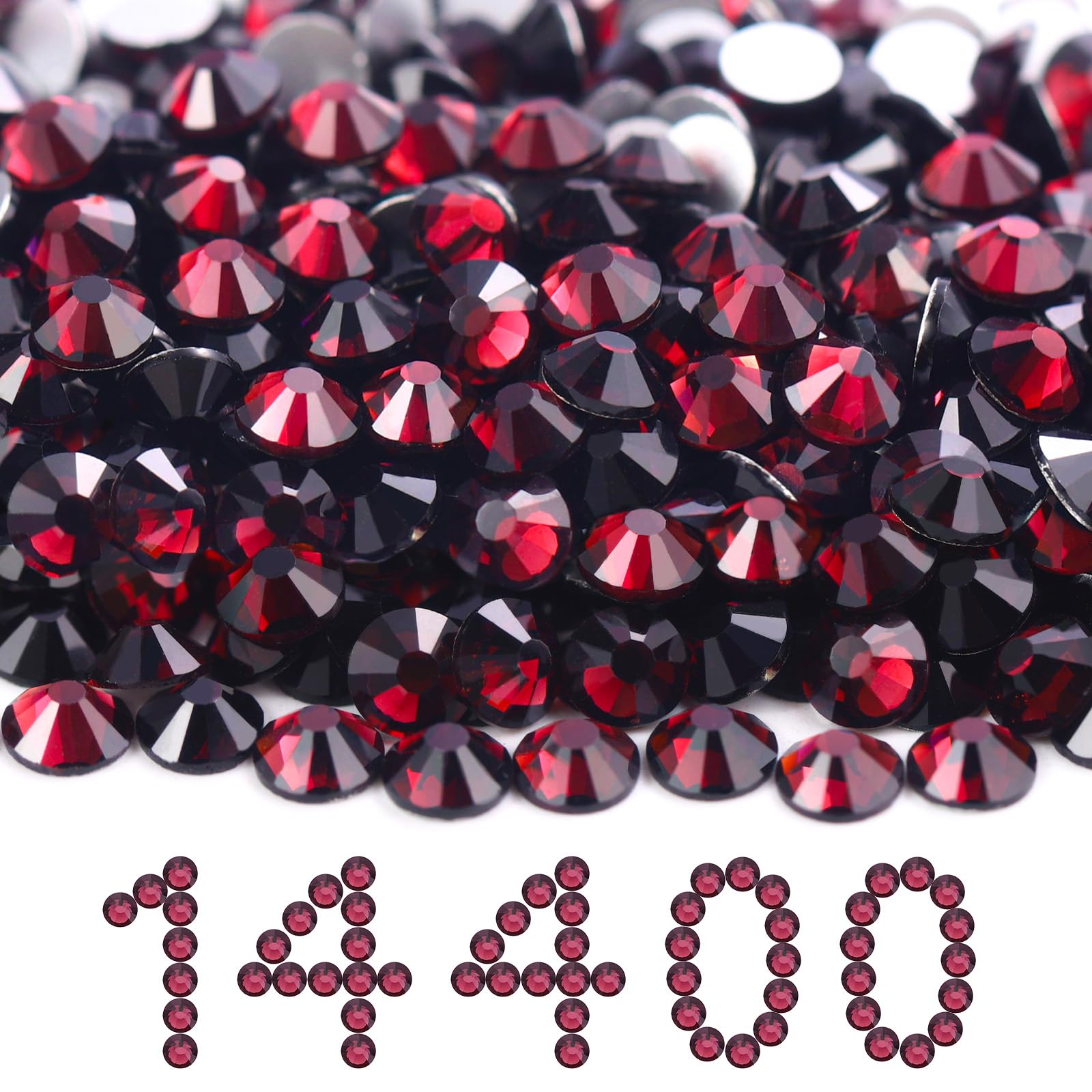 14400PCS Purple Flatback SS20 Rhinestones Bulk(4.6-4.8mm)
