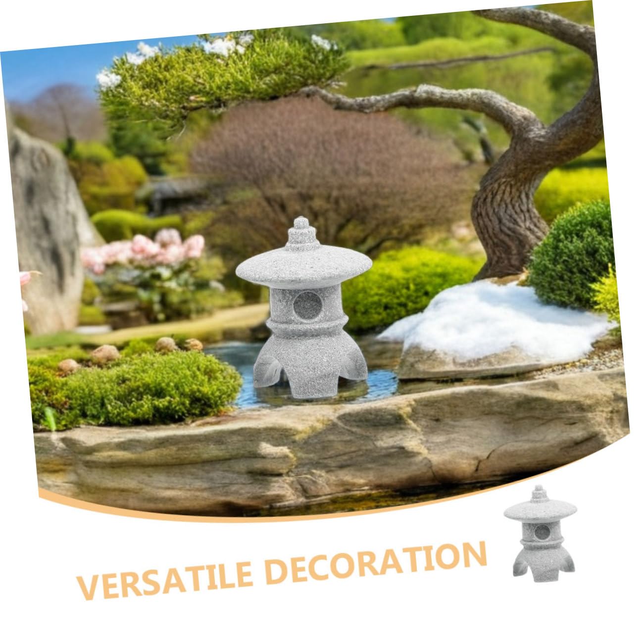 Zen Stone Pagoda Lantern Miniature