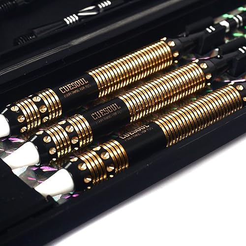 Miniatura 5 de CUESOUL Juego de dardos de punta suave con punta de plástico con funda de dardos