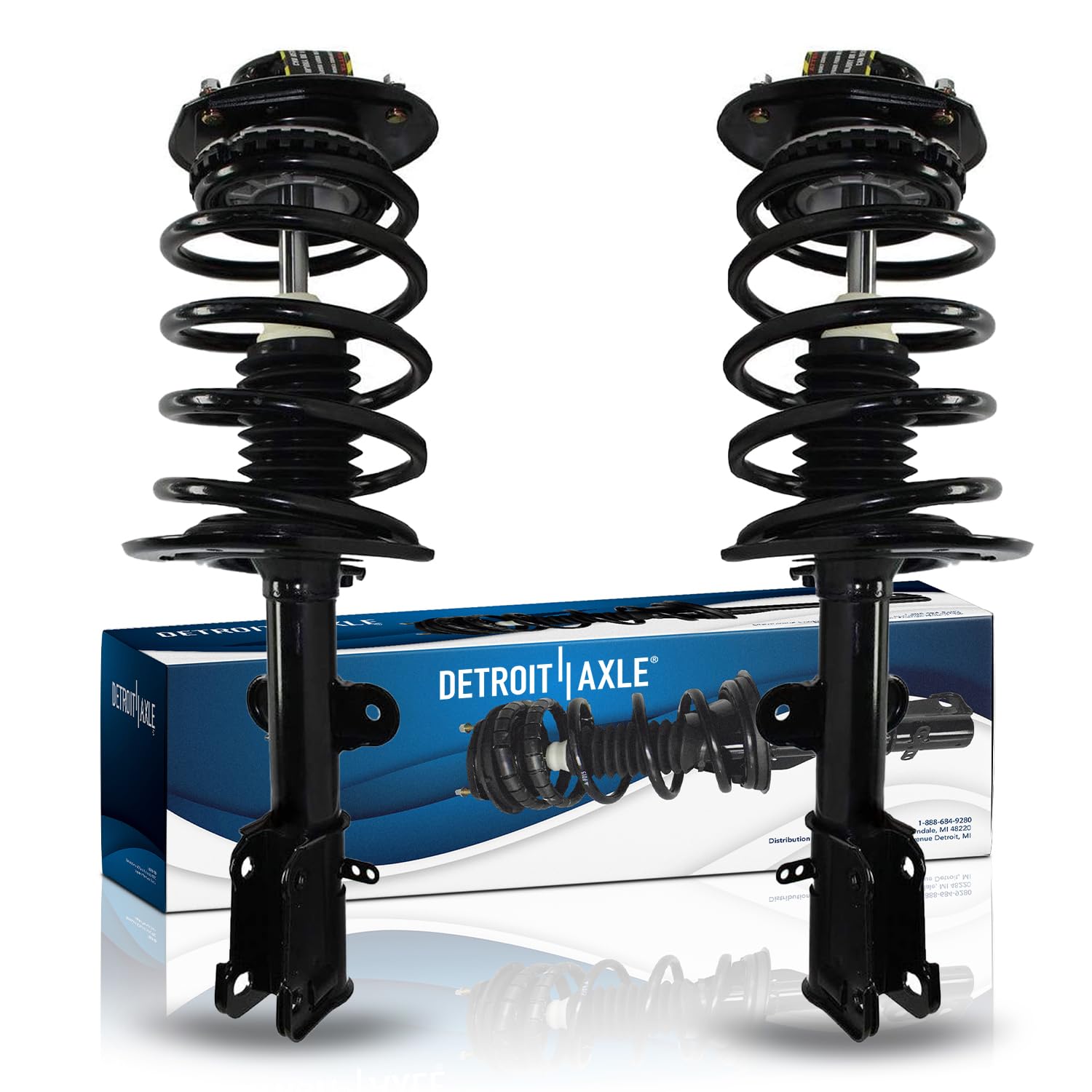Detroit Axle - 2 Front Struts for 2004-2008 Chrysler Pacifica