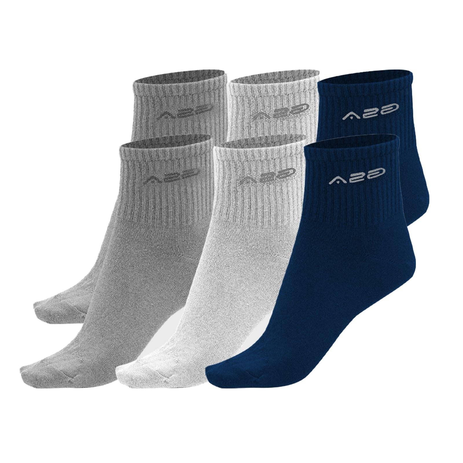 GSA Jungen Kids Gsa Aero 500 Distance 6 Pack Organic Plus Socks (6er Pack)