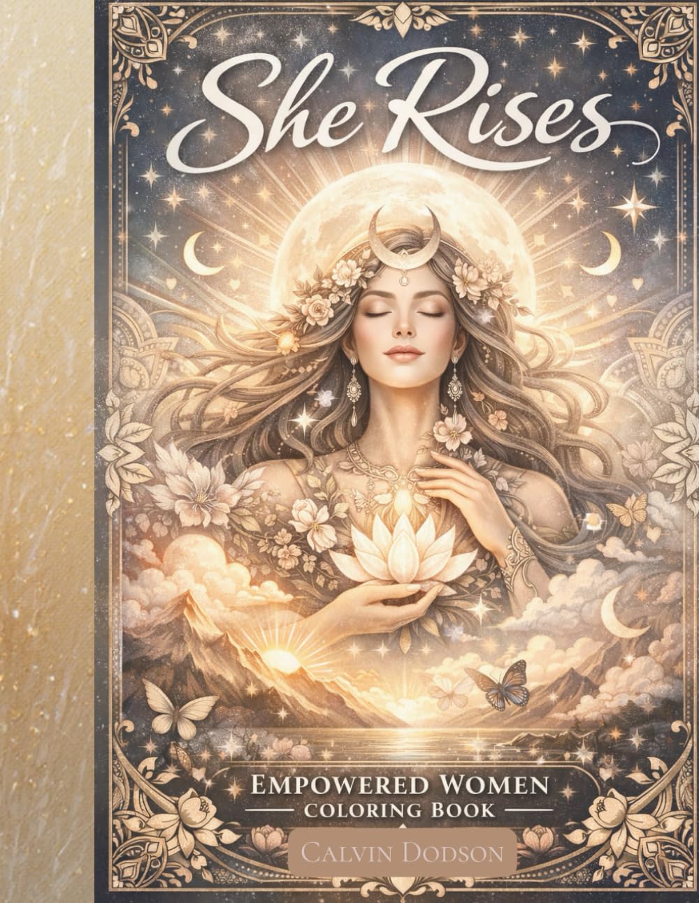 She Rises: Empowered Women Coloring Book