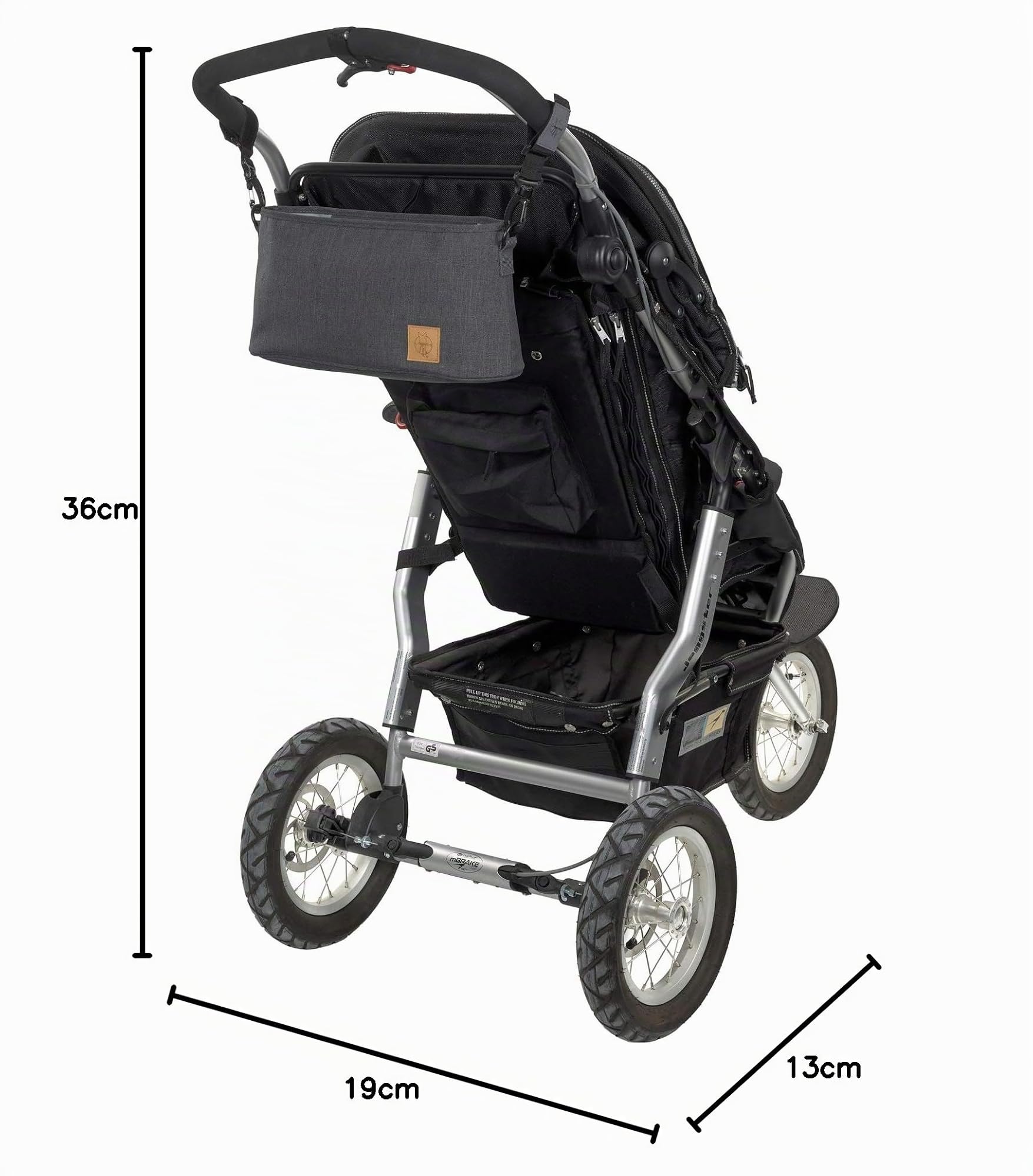 Lässig Glam Goldie Buggy Organizer Anthracite