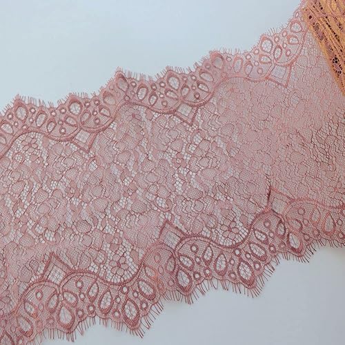 Miniatura 5 de Ribete de encaje de 9.8ft, con ribete de encaje, tela de camafeo, no se decolora fácilmente y duradera, adecuada para manualidades, vestidos de