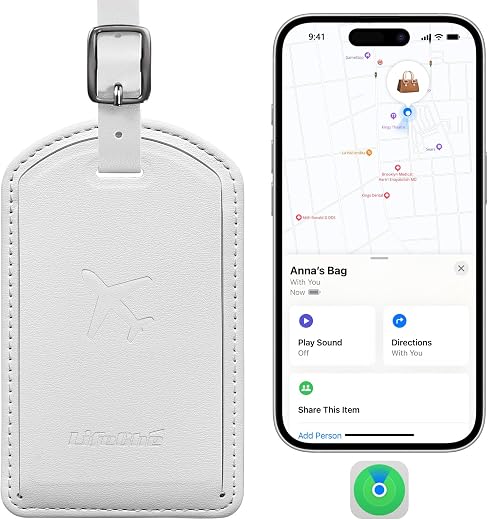 Luggage Tags with Anti-Loss Tracker